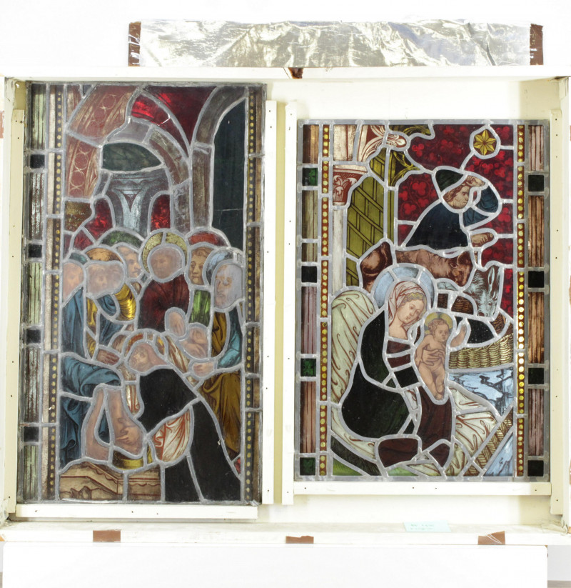 4 Stained Glass Window Panels Geyling Studio
