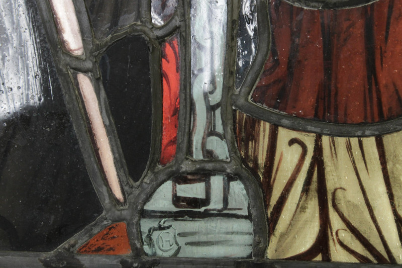 Stained Glass Window Panel St Nicolas/Leonard