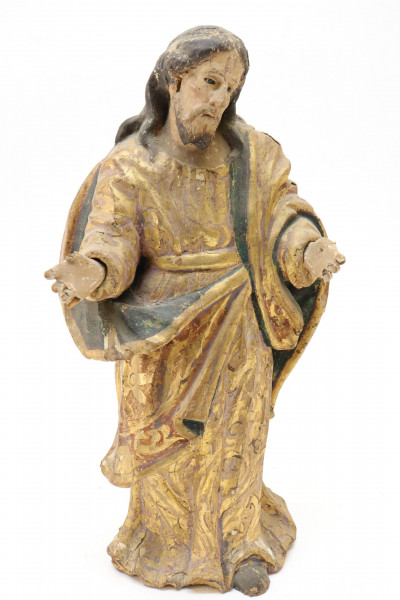 Image for Lot Continental Baroque Figure of Christ