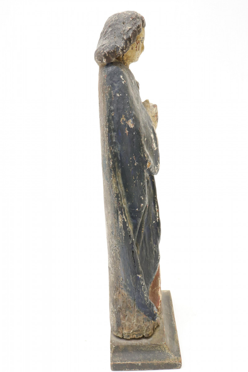 Spanish Colonial Figure of a Saint