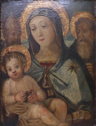 Image for Lot Manner of Girolamo do Benvenuto 'Holy Family'