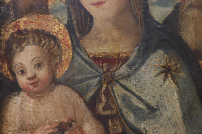 Manner of Girolamo do Benvenuto 'Holy Family'