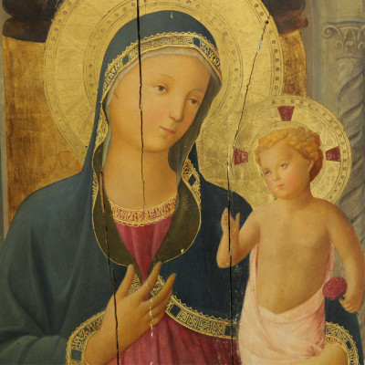 After Fra Angelico's 'Cortona Triptych' O/P