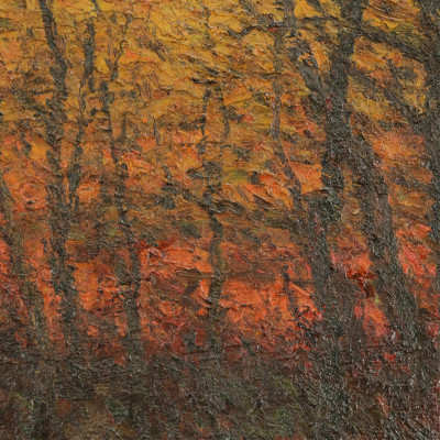 Attr John Joseph Enneking Autumn Sunset O/C