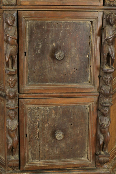 Italian Baroque 2Part Cabinet on Cabinet