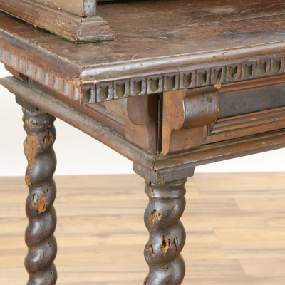 Italian Baroque Style Library Table