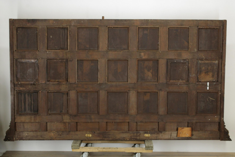 Italian Renaissance Style Giltwood Panel Bed 19 C