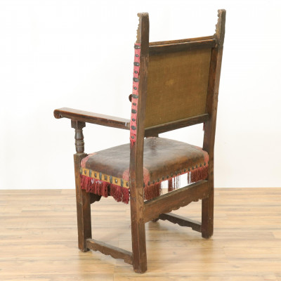 Spanish Baroque Open Arm Chair