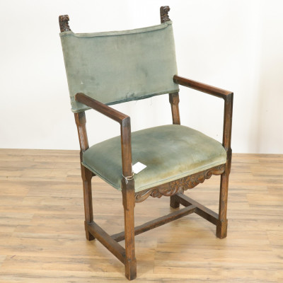 Jacobean Chair 17th C Franco/Flemish Chair