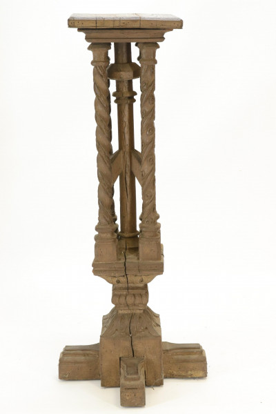 Image for Lot Gothic Style Urn Stand