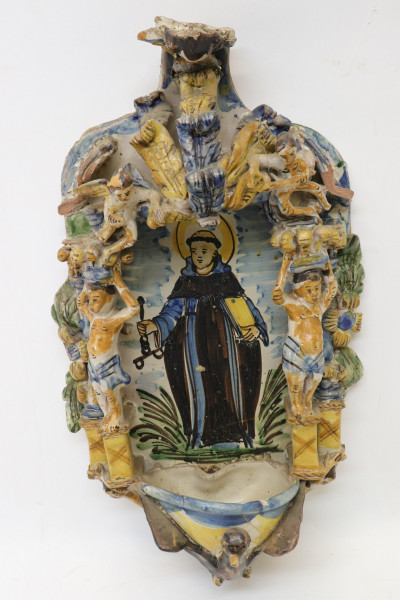 Image for Lot Italian Holy Water Font