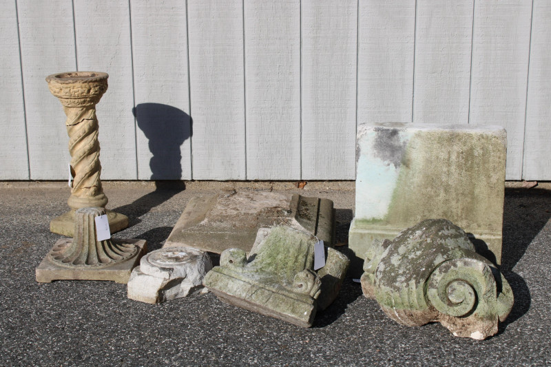 Medieval Limestone Corbels Architectural Items