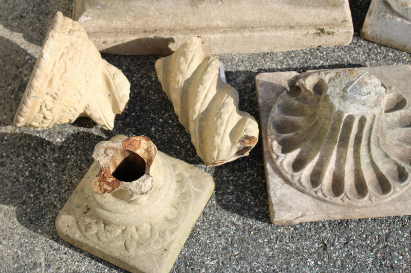 Medieval Limestone Corbels Architectural Items