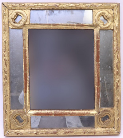 Image for Lot Continental NeoClassic Giltwood Mirror 18th C
