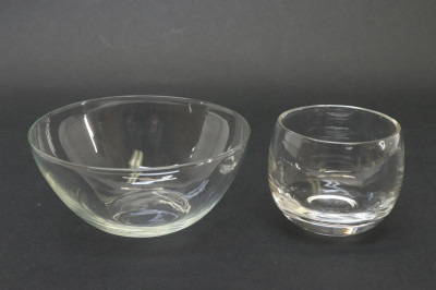 Group of Clear Glasses