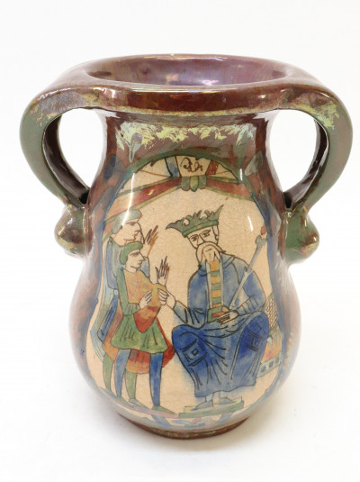 Image for Lot Mid Century Modern Lustreware Vase