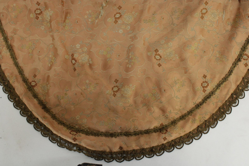 L 18th C Italian Embroidery later table covers