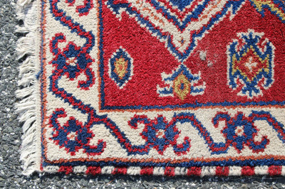 Small Red Ground Rug 2 x 3