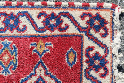 Small Red Ground Rug 2 x 3