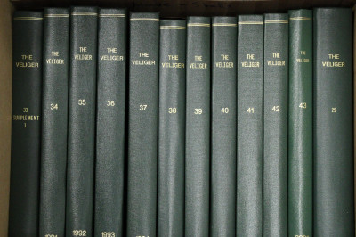 California Malacology Periodical (39 vols)