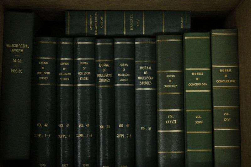 Conchology Malacology Periodicals (67 vols)
