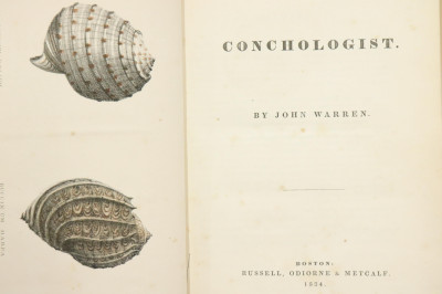 Warren Conchologist Boston: 1834 1 other