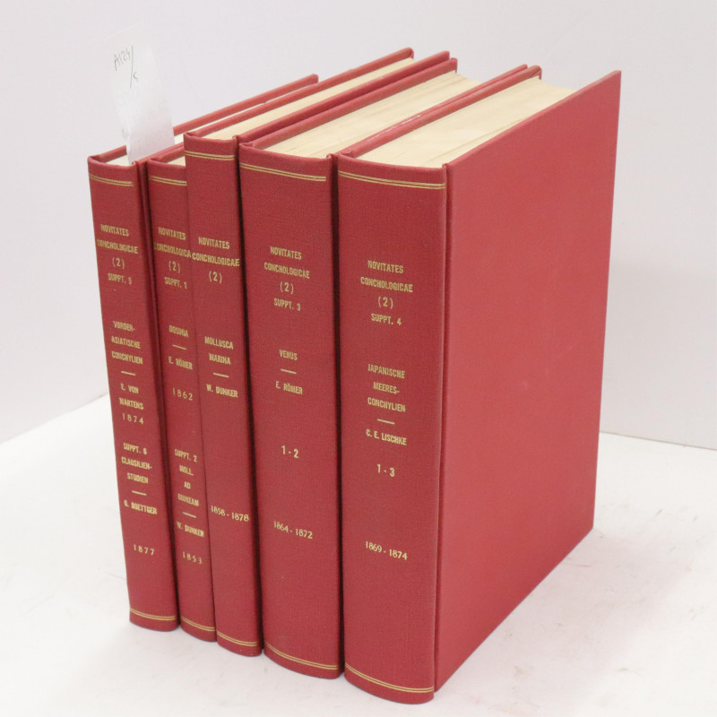 5 books from Novitates Conchologicae series
