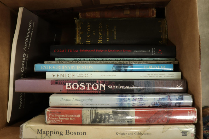 Group of Books; Boston and its Environs