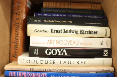 Group of Art Reference Books