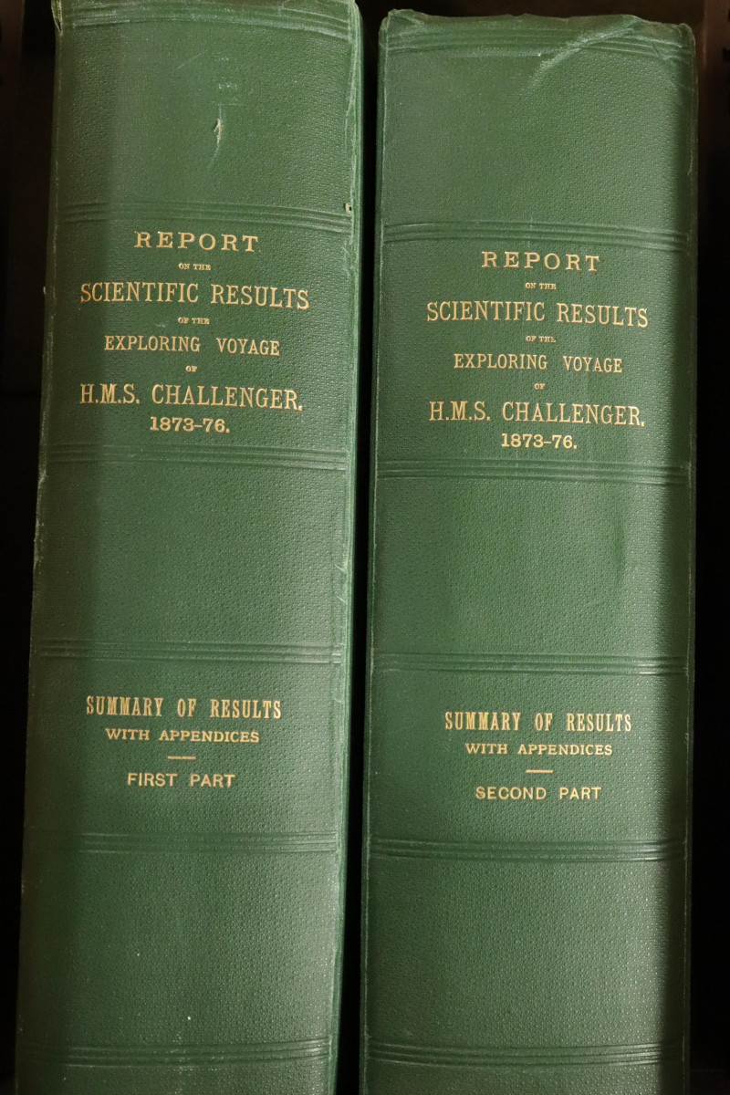 A Group of Books on HMS Challenger Expedition