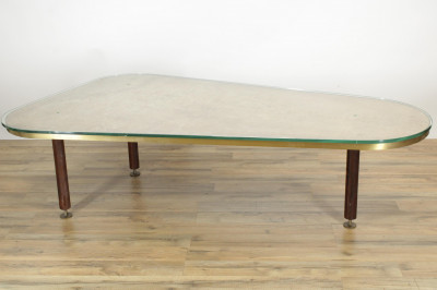 Image for Lot Mid Century Triangular Coffee Table Wormley