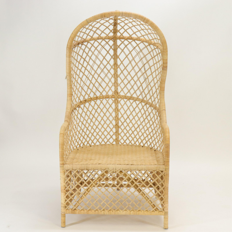 Pair of Wicker Porter's Chairs