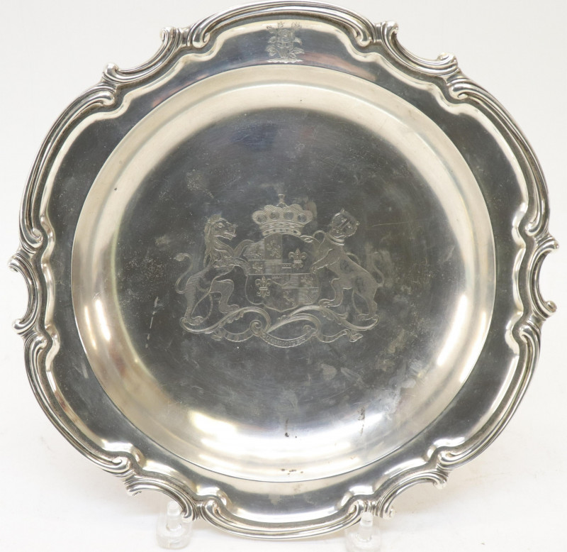 Benjamin Smith III Silver Dish London 1840
