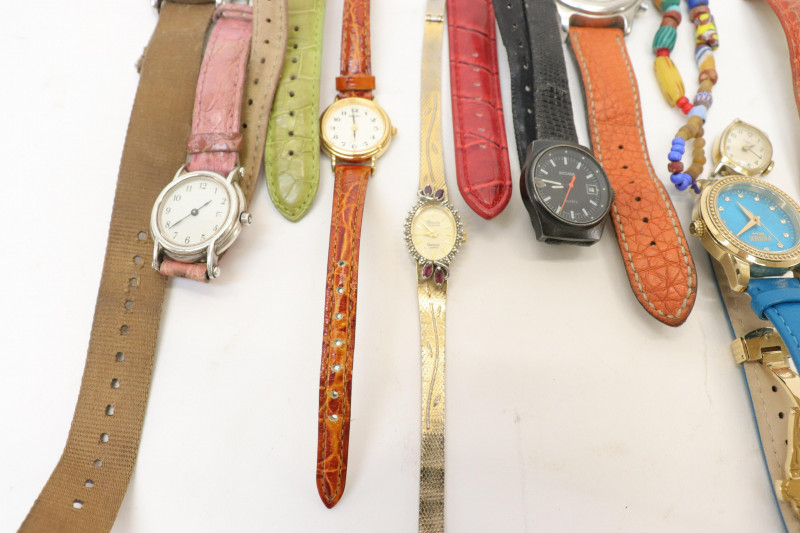 20 Men's Ladies Watches; Seiko Swiss Army