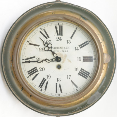 A Marten's Cie Paris Wall Clock 3 Clocks