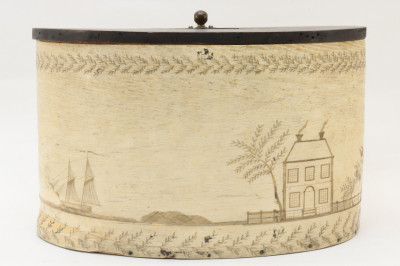 Image for Lot Sailor's Hat Box