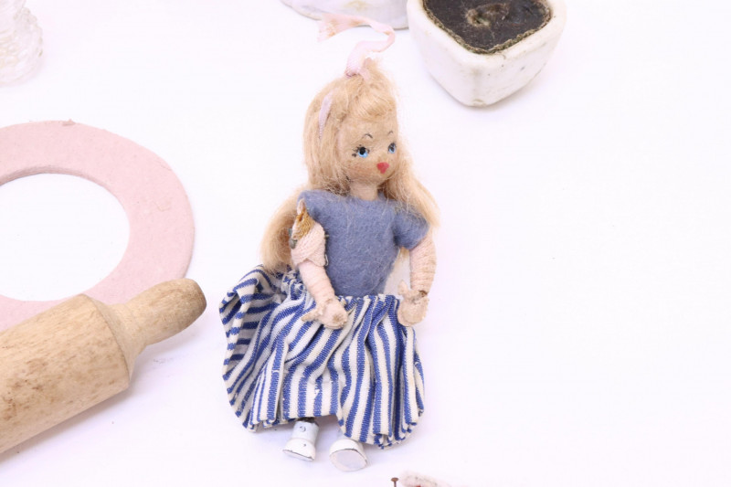 Lot of Doll House Accessories