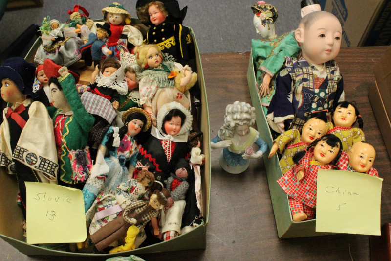 Collection of Souvenir Travel Dolls