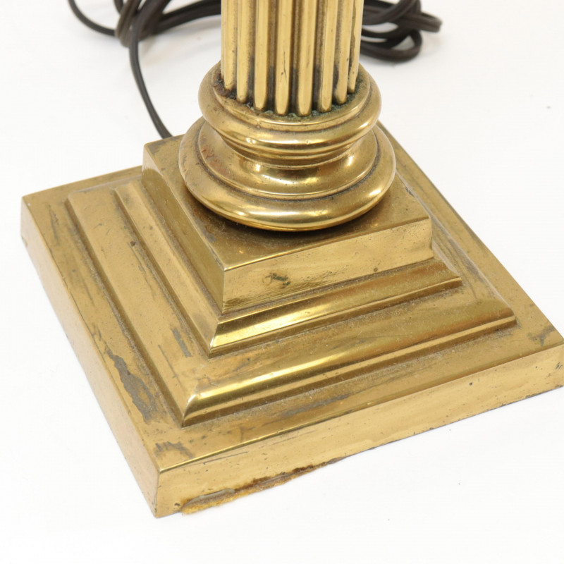2 Brass Hinks and Sons Table Lamps others