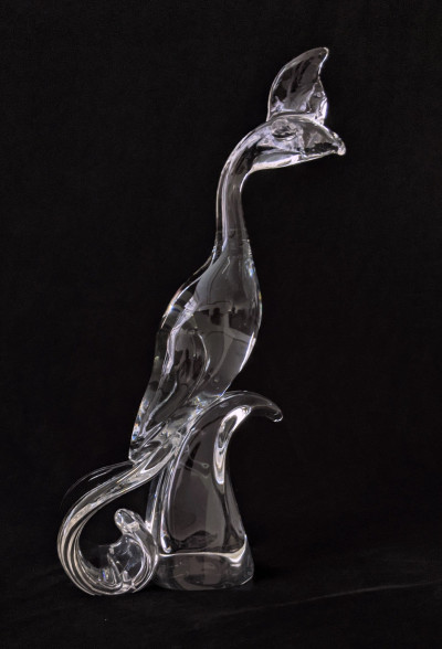Image for Lot Lloyd Atkins for Steuben Glass - Phoenix