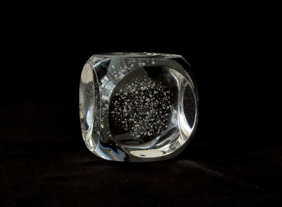 Image for Lot Paul Schulze for Steuben Glass - Cubed Sphere