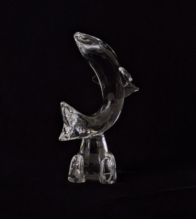 Steuben Glass - Sea Sprite Dolphin