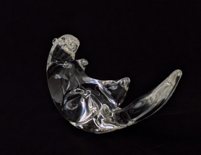 Steuben Glass - Glass otter