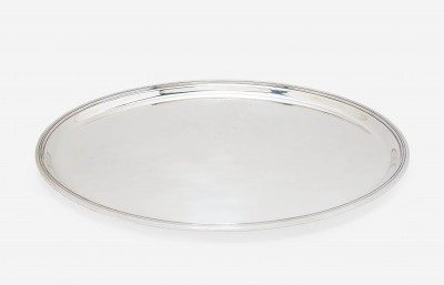 Sigvard Bernadotte and Harald Nielsen for Georg Jensen Silversmithy - Sterling Silver Coffee Service with Oval Tray