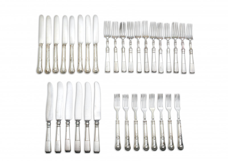 Various Makers - Group of Thirty-four (34) Assorted Flatware