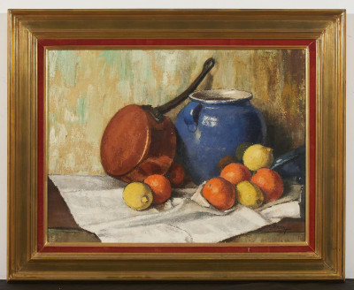 Unknown Artist - Untitled (Still life with oranges and lemons)