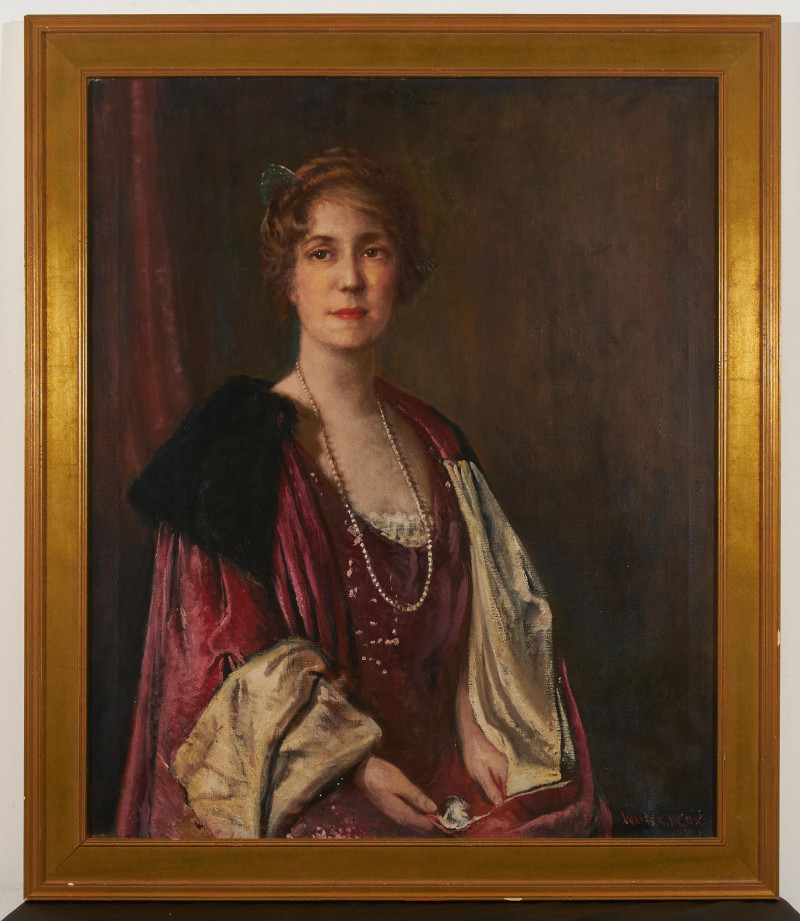 Walter I. Cox - Untitled (Portrait of a woman)