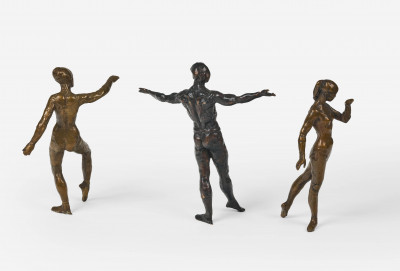 Unknown Artist - Group of Three (3) Ballet Dancers