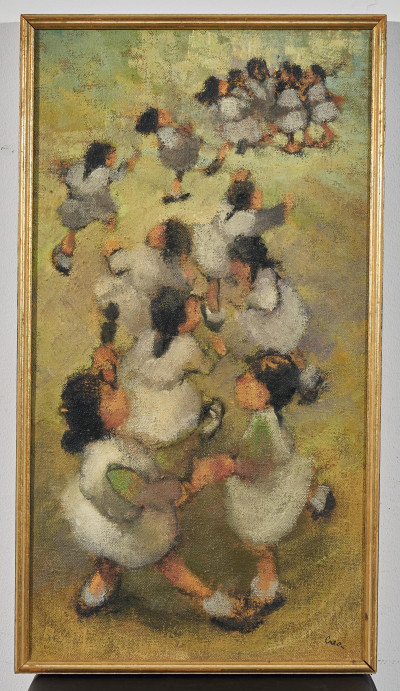 Unknown Artist - Untitled (Group of young girls)