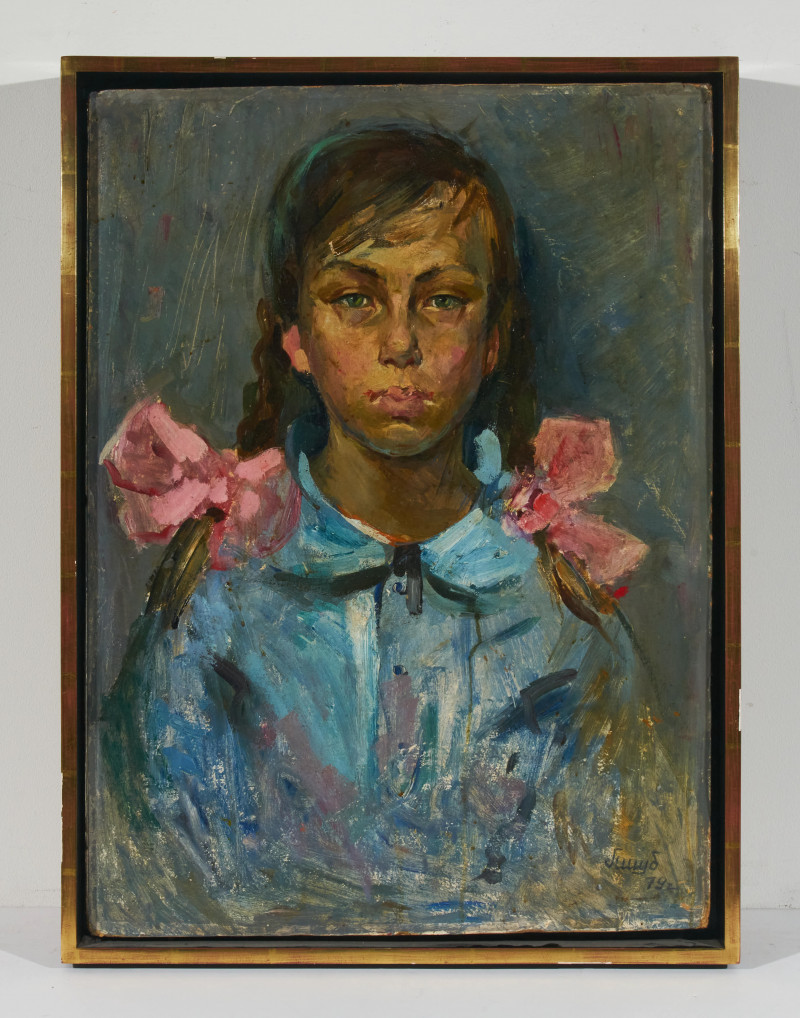 Unknown Artist - Untitled (Portrait of a young girl)